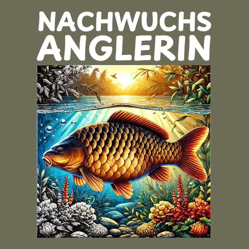 Young Angler - Carp Motif