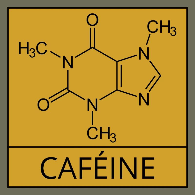 molécule de caféine