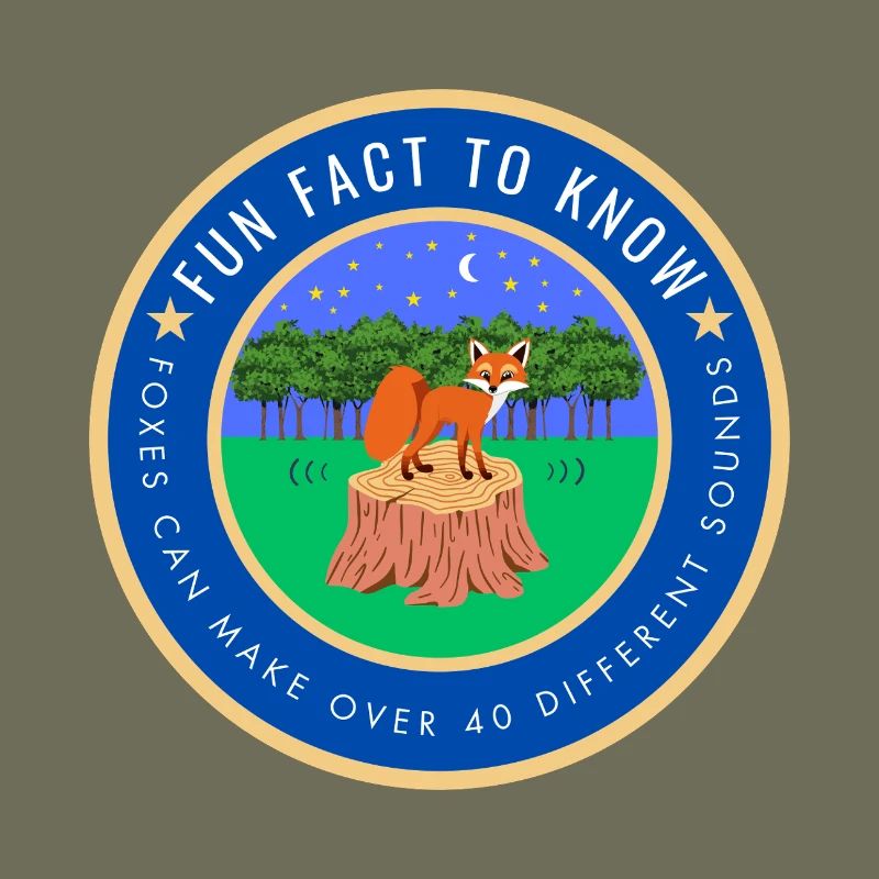 Foxes can make over 40 different sounds