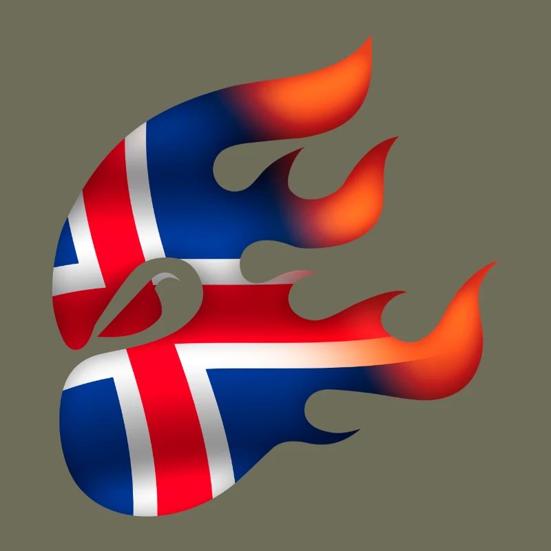 Drapeau de l’Islande - Islande - Ninja