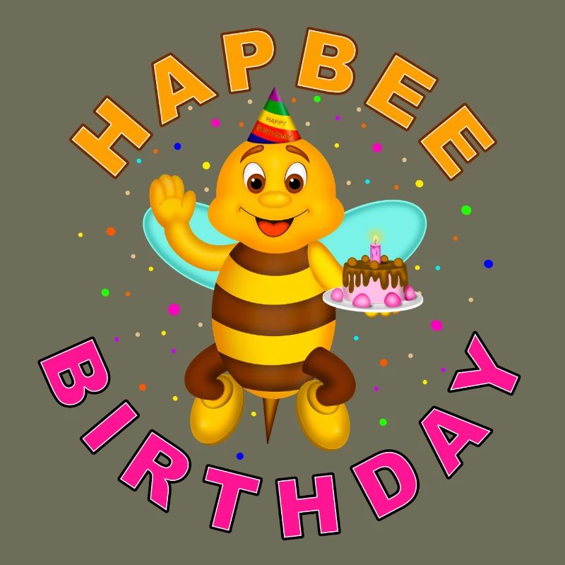 HAPBEE Geburtstag mit Text