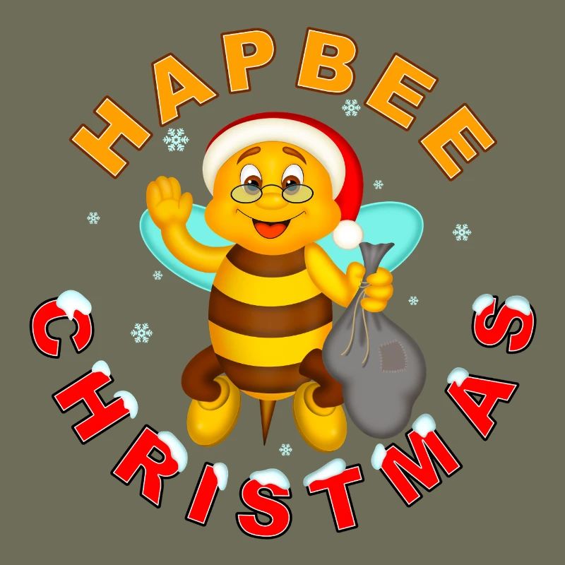 HAPBEE Christmas with text 2