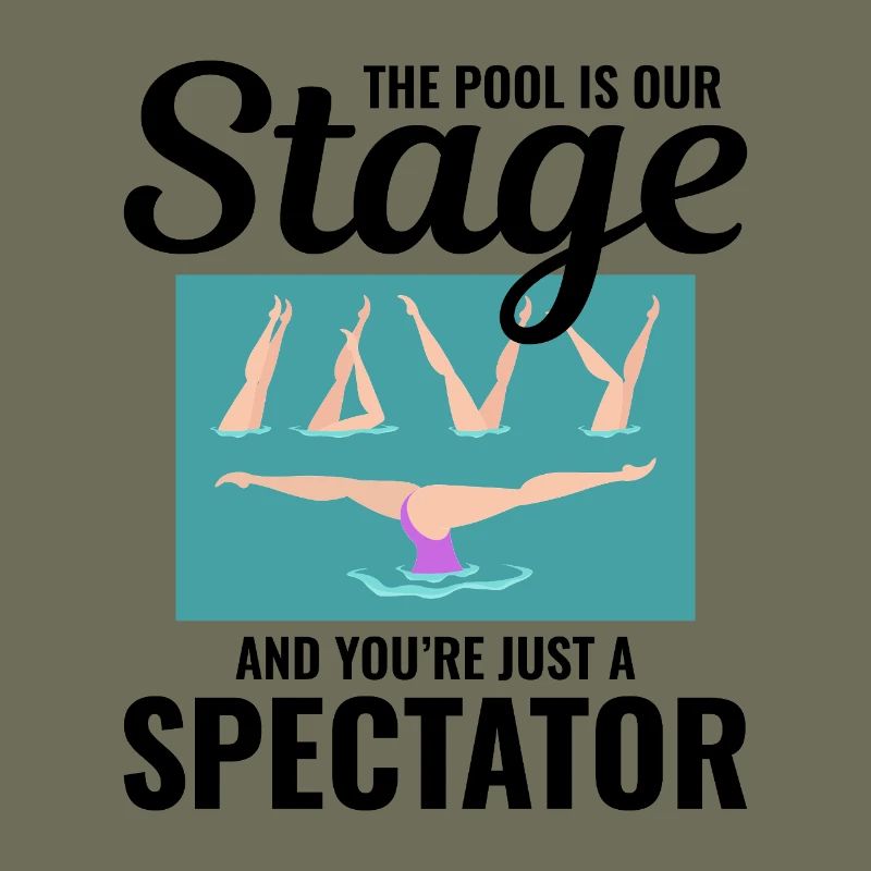 Swimmers Synchronised Water Display