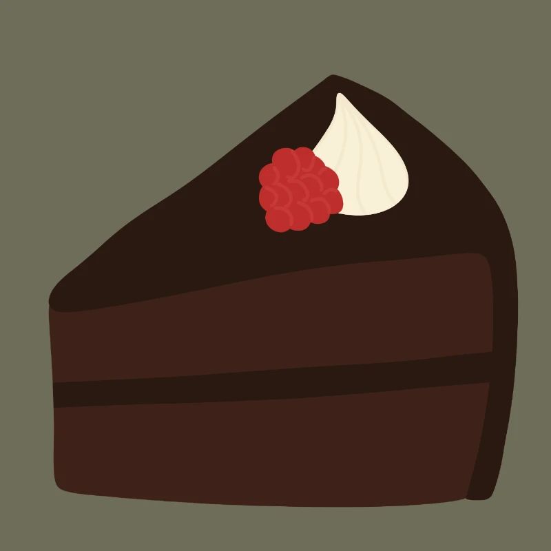 Decadent Raspberry Chocolate Cake Design