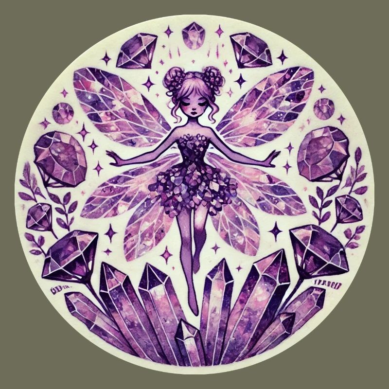 Mystical Crystal Fairy Design