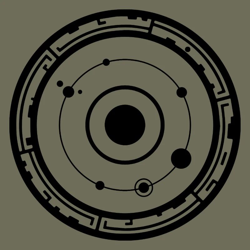 Cosmic Schematic Crop Circle