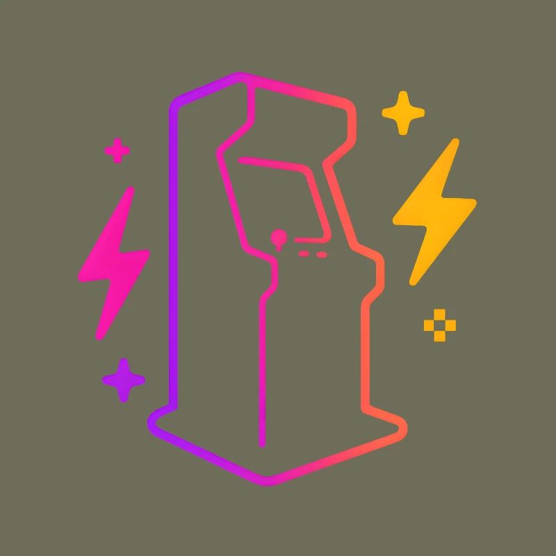 Retro Neon Arcade Spielübersicht