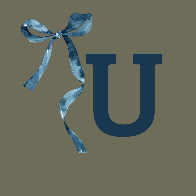 Monogram U Geschenkidee