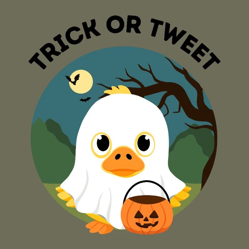 Trick oder Tweet – Süße Halloween Ente