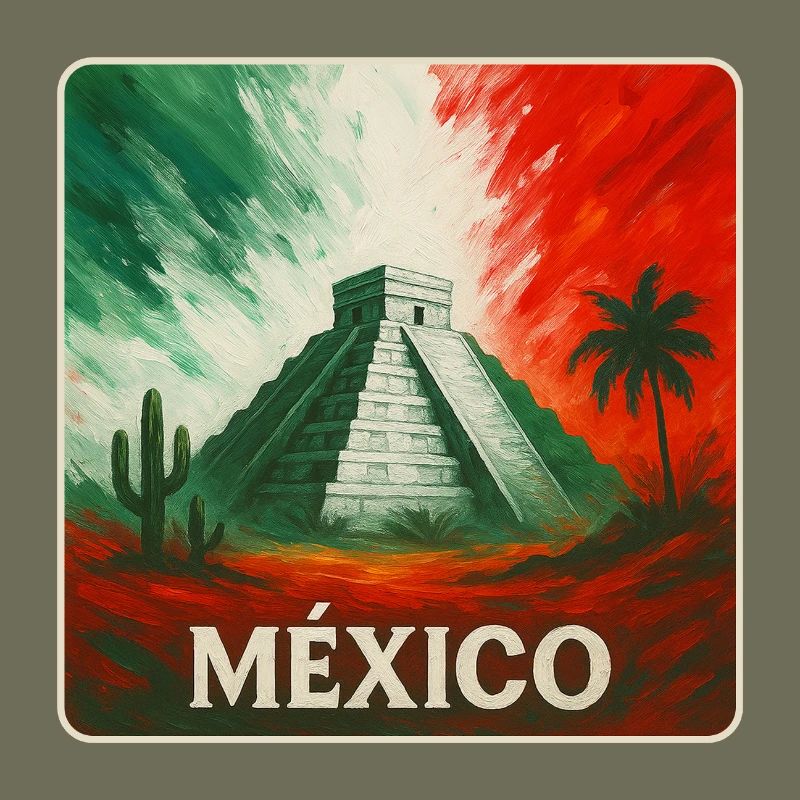 Conception des pyramides du Mexique