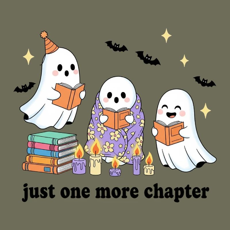 Bookish Ghosts by Candlelight