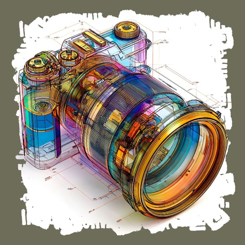Digital camera as CAD design blueprint