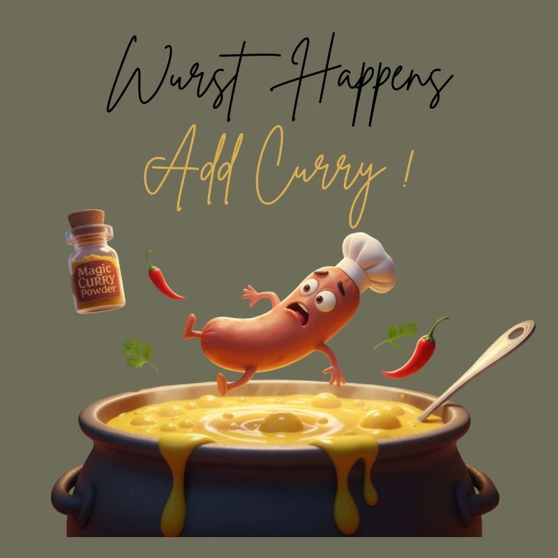Wurst Happens  Add Curry ! 