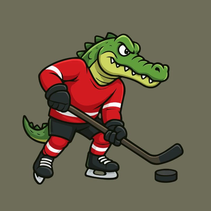 Krokodil Eishockeyheld