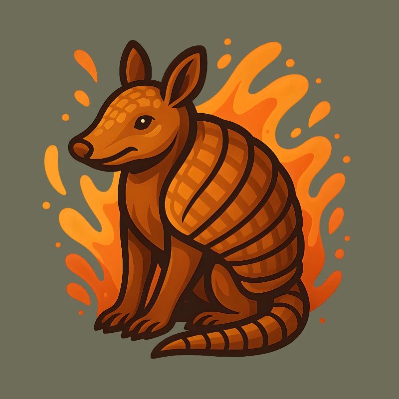 Flaming Armadillo