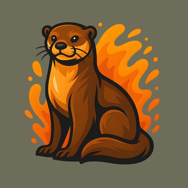 Flaming Otter