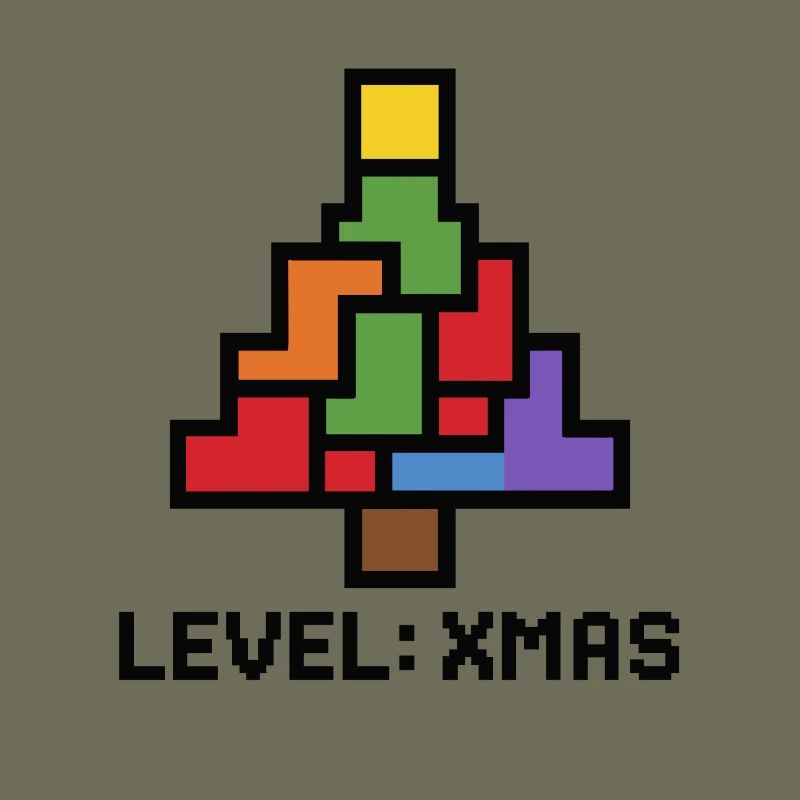 Arbre-pixels de LevelXmas