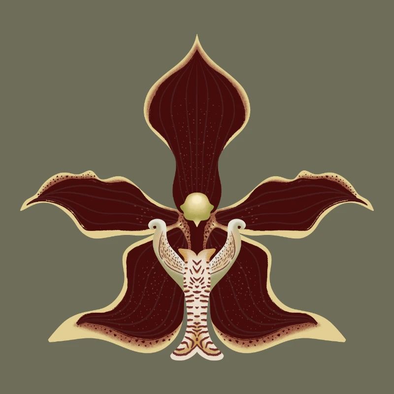 Orchideenblüte