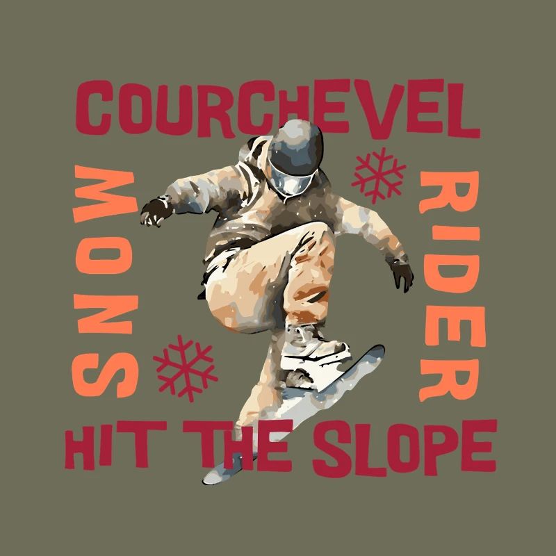 Courchevel Snowboard Jumping