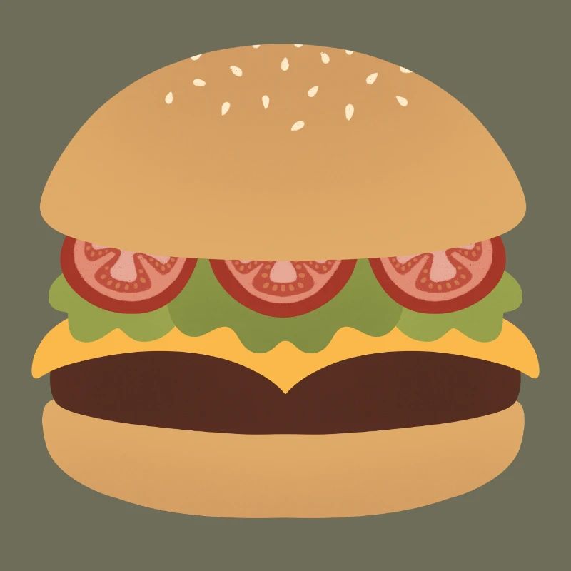Art classique de Burger Flat