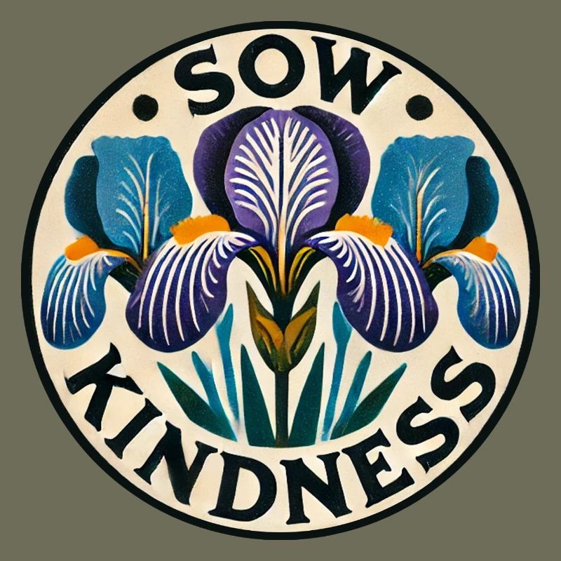 Sow Kindness Iris Circle