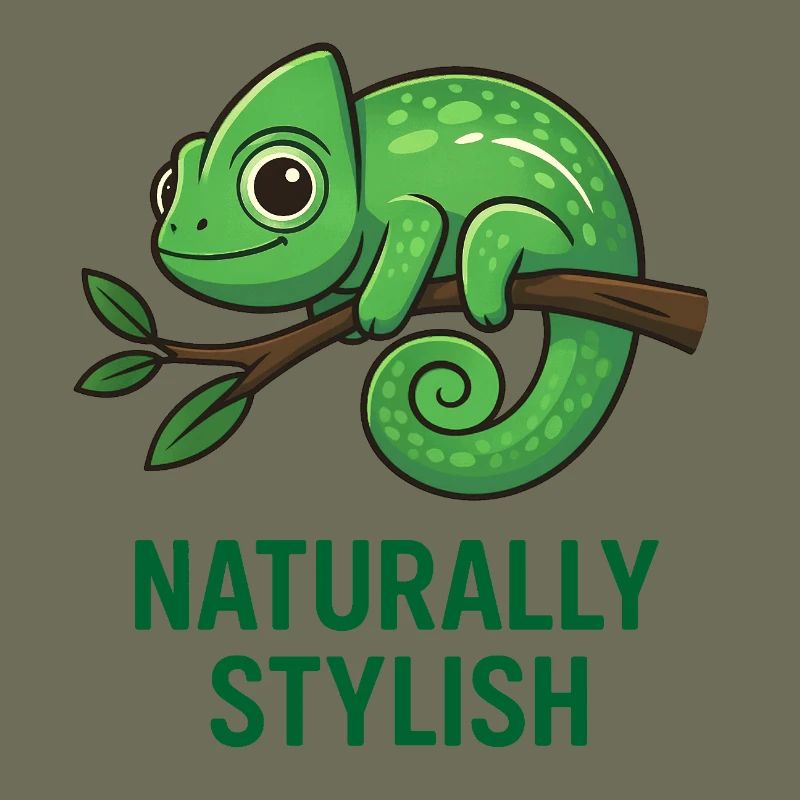 Caméléon élégant