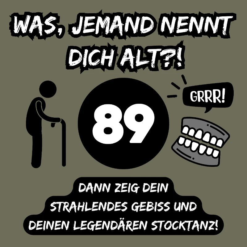 89 and legendary: Teeth out, stick dancing on!