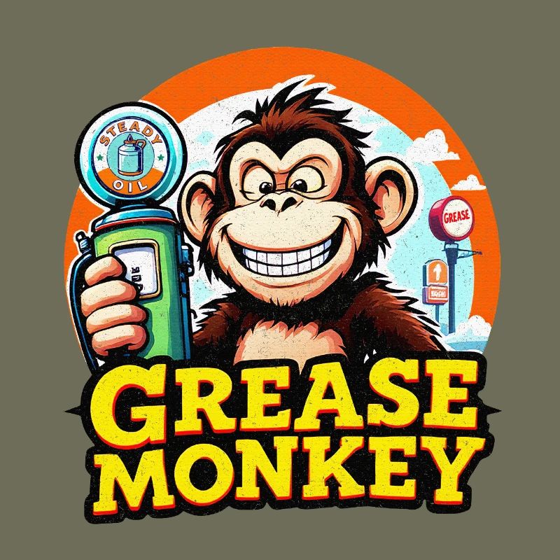 GreaseMonkey Retro-Kraftstoffpumpe
