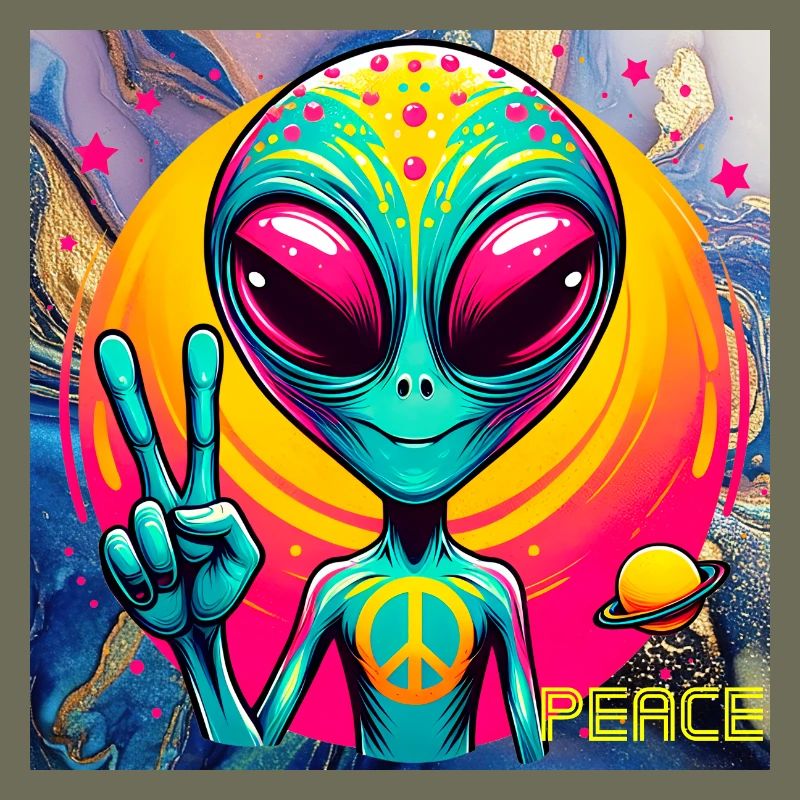 Extraterrestre psychédélique