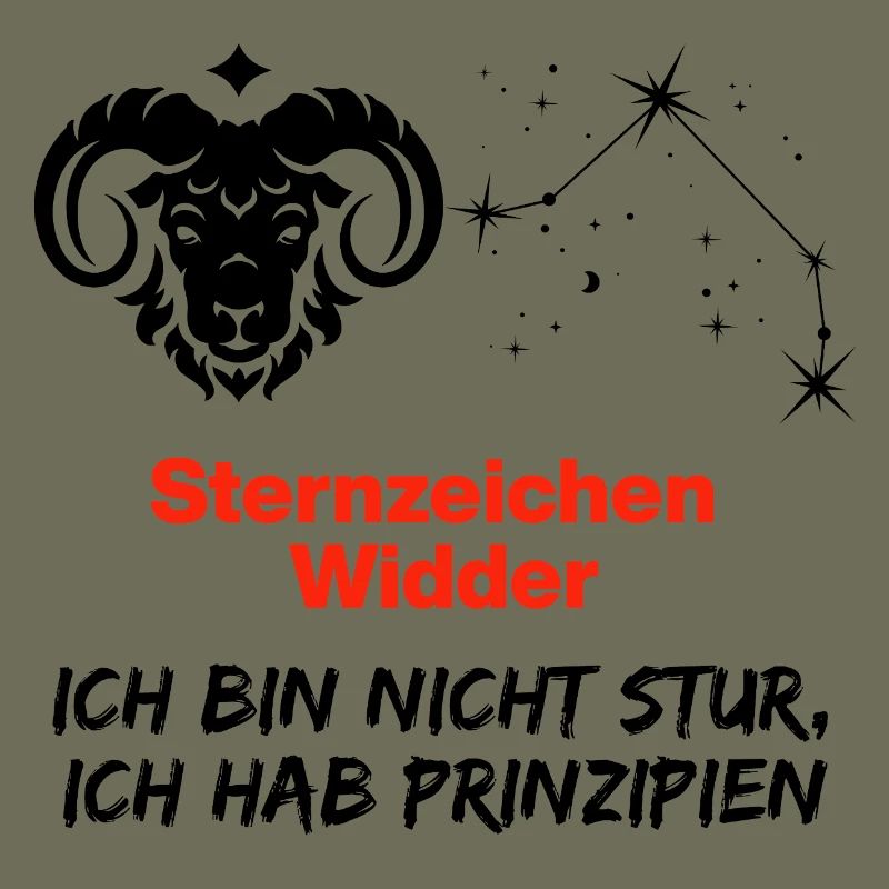 Sternzeichen Widder hat Prinzipien, Geburtstag