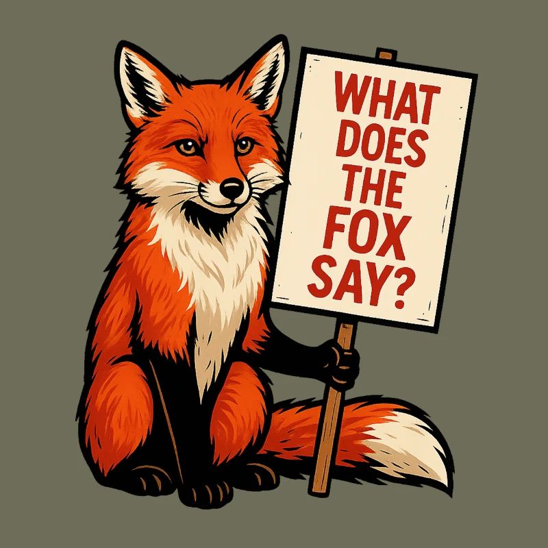 Fox with Shield – What Does the Fox Say