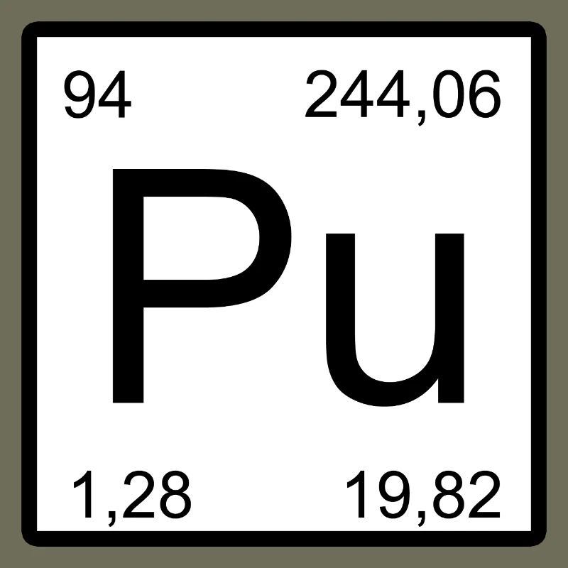 Pu Plutonium Element Design