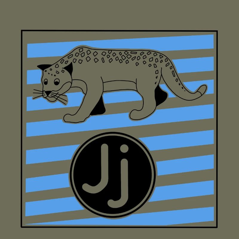 J for Jaguar Letter in Elementary School