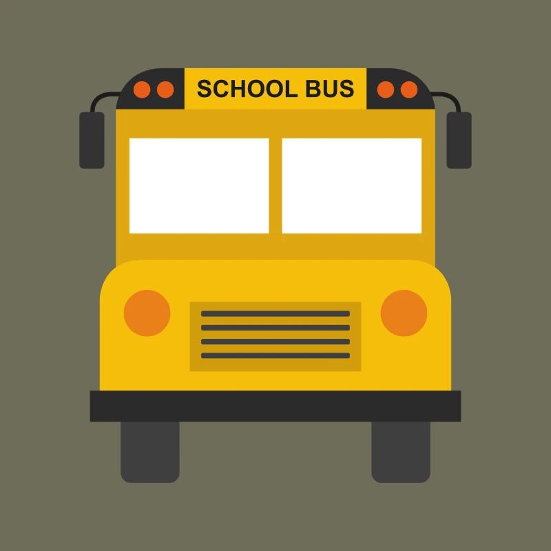 Schulbusfront