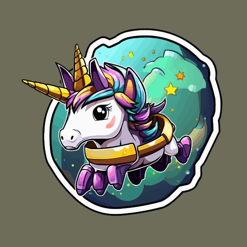Armure d’Étoile de Licorne Spatiale