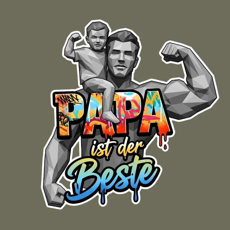 Papa ist der Beste