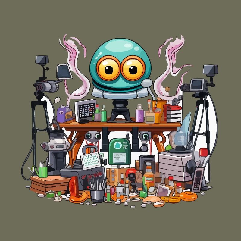 Kreativer Gadget-Workshop Alien