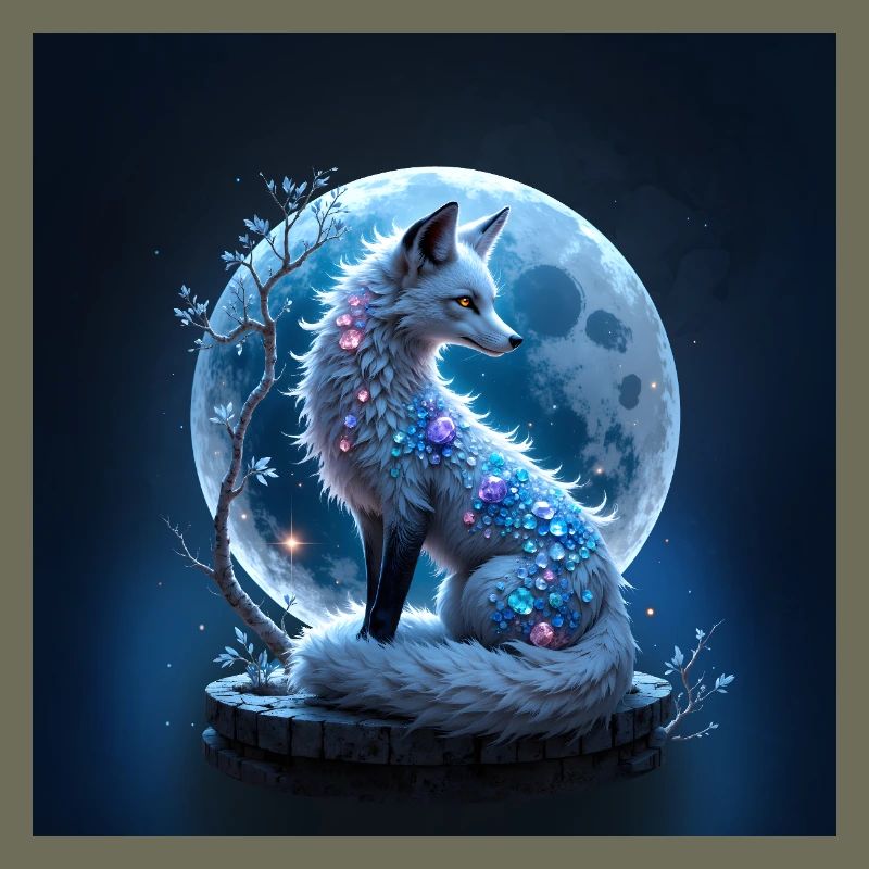 Blue Gem Lunar Fox