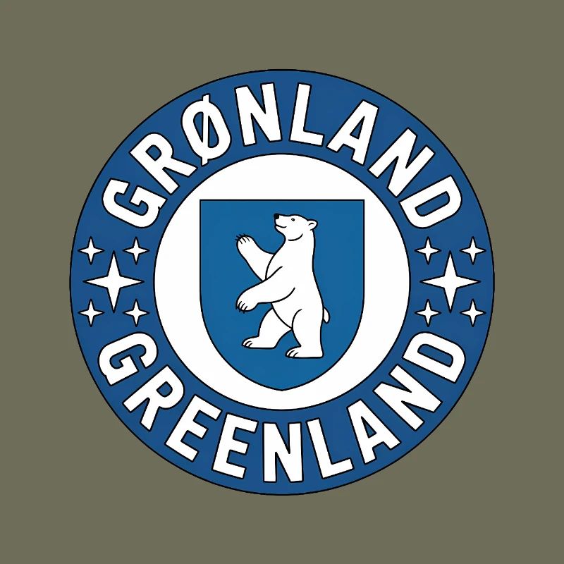 Grönland – Rundes Abzeichen-Tee