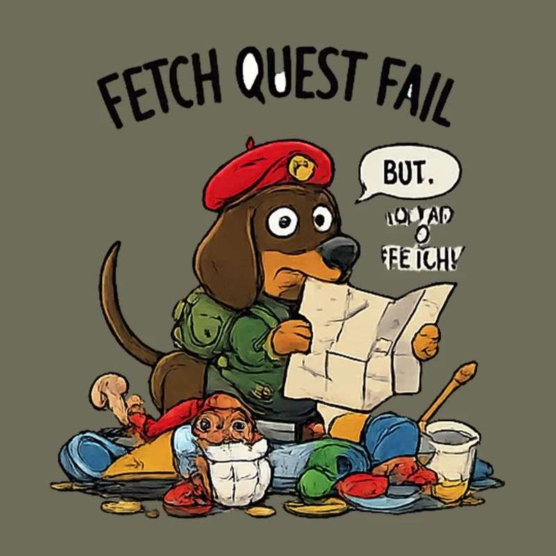 Fetch Quest Fail Pup