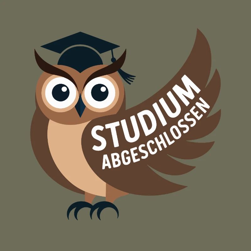 Eule - Studium abgeschlossen