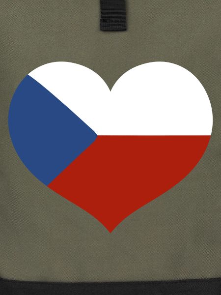 Tschechische Herzflagge