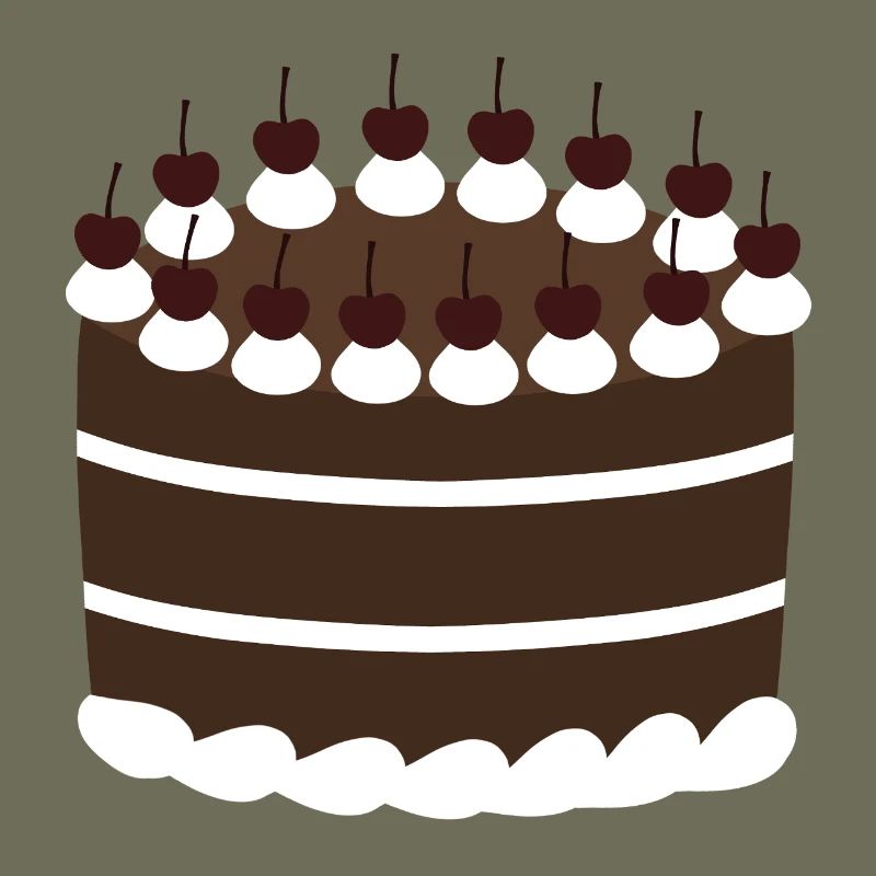 Cherry Chocolate Black Forest Layer Cake
