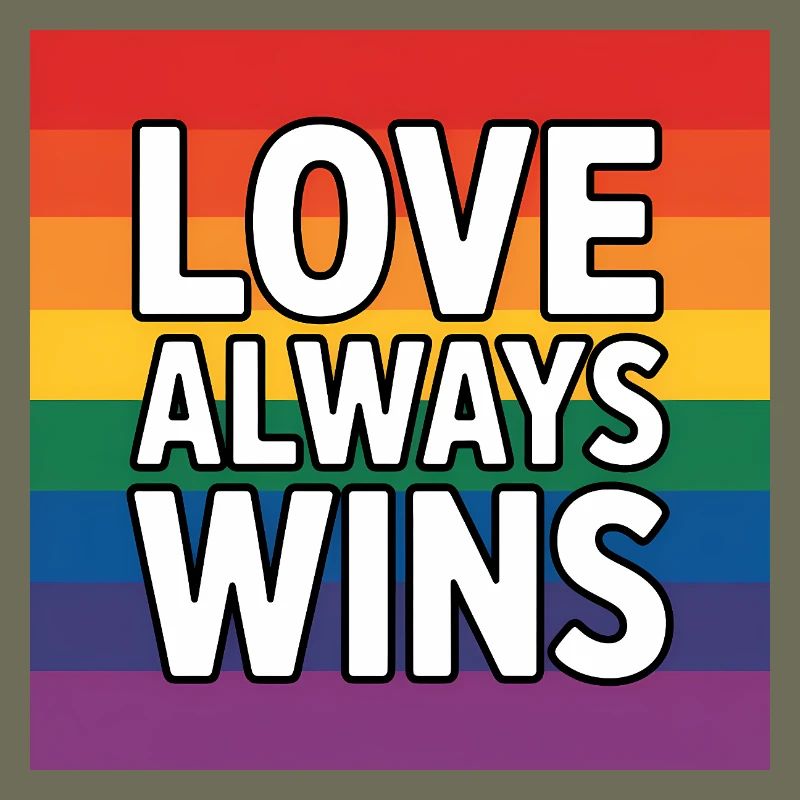 Liebe gewinnt immer – Pride Tee