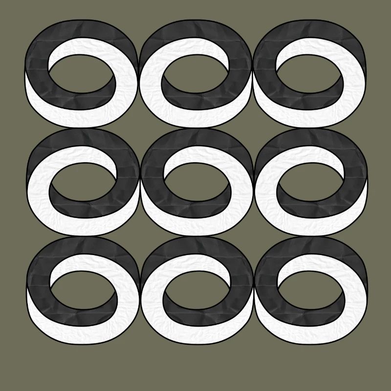 Optical Illusion Circles Texture