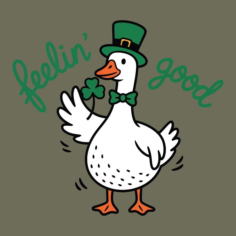 Glücksduck-Leprechaun-Geist