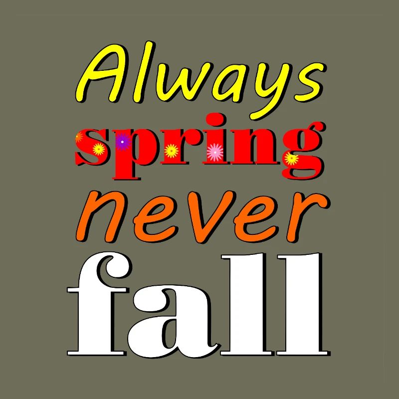 never