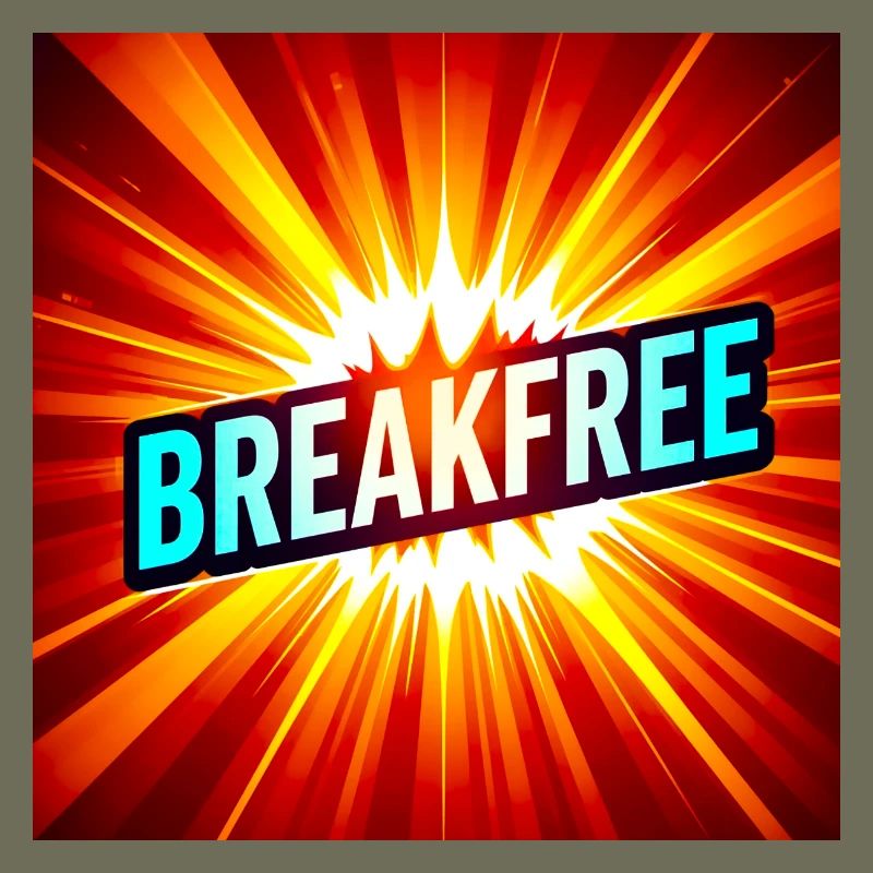Breakfree Burst Graphic