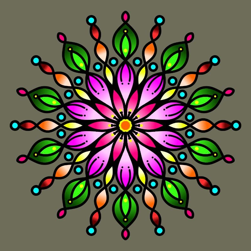 Tropical Rainbow Star