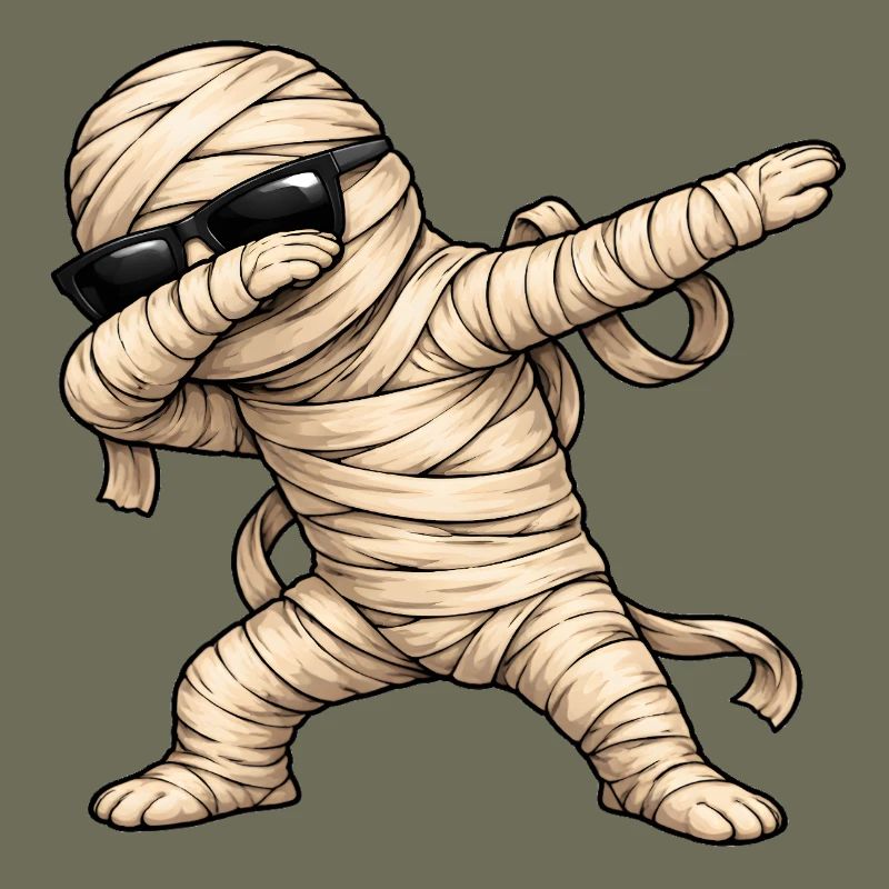 Dabbing Mumie